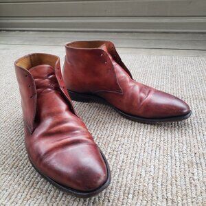 Carlos Santos Chukka Boots Charlie 7991 Men's 9.5 Brown